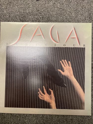 SAGA Behaviour LP Vinyl Record 1985 Portrait Records BFR-40145 - Image 1