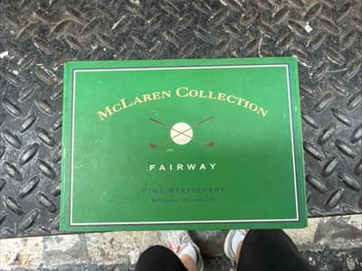 Boatman Geller Stationery McLaren Collection Fairway 20 Note Cards Sealed - Thumbnail 2