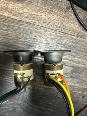Yamaha NS-1000M Mid and High Range Tone Control Pots with Screws OEM Tested - Thumbnail 2