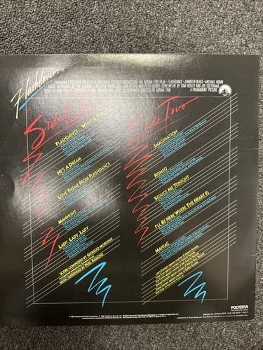 OST(IRENE CARA) FLASHDANCE CASABLANCA 25S-164 JAPAN VINYL LP - Thumbnail 2