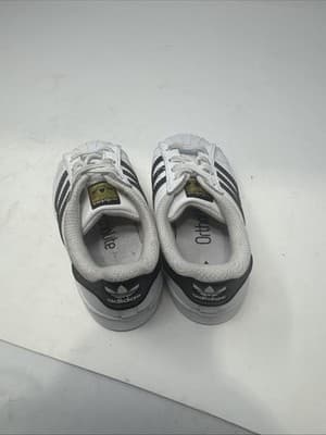 Adidas Kids Little Kids Toddler Superstar Shoe- Size 8k New - Thumbnail 3