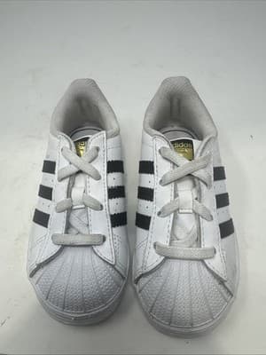 Adidas Kids Little Kids Toddler Superstar Shoe- Size 8k New - Image 1
