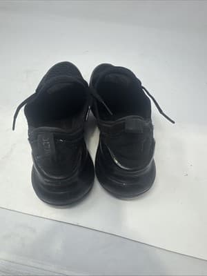 Nike Air Max 270 GS Black Sneaker Unisex Kids Size 7y Synthetic Mesh BQ5776-001 - Thumbnail 5