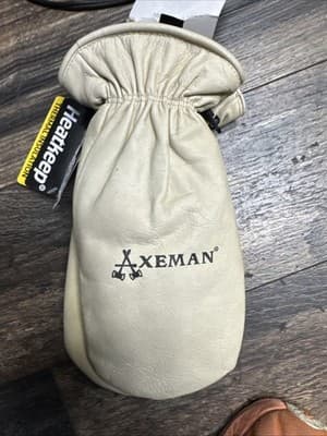 Kinco Men's Axeman Heat Keep Thermal Lined Grain Cowhide Leather Mitten X Large - Thumbnail 2