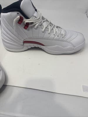 Jordan Air Jordan 12 Retro Twist White Red CT8013-106 Leather High Top 10.5 - Thumbnail 6