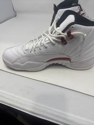 Jordan Air Jordan 12 Retro Twist White Red CT8013-106 Leather High Top 10.5 - Thumbnail 7