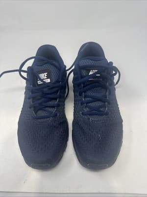 Nike Air Max 2017 Shoes Binary Blue Black Obsidian 849559-405 Men's Sz 8 - Image 1