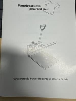 Fancierstudio Heat Press 15x15” T-Shirt Press Sublimation Press 1500w Brand New - Thumbnail 3