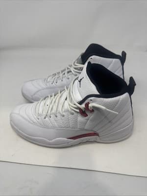 Jordan Air Jordan 12 Retro Twist White Red CT8013-106 Leather High Top 10.5 - Thumbnail 2