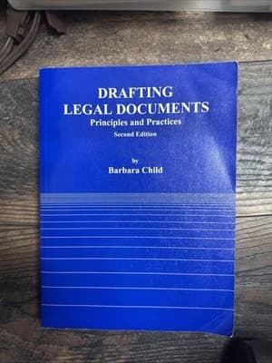 Drafting Legal Documents: Principles..., Child, Barbara - Thumbnail 2
