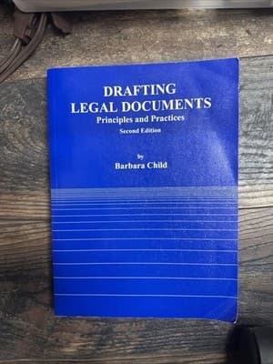Drafting Legal Documents: Principles..., Child, Barbara - Image 1
