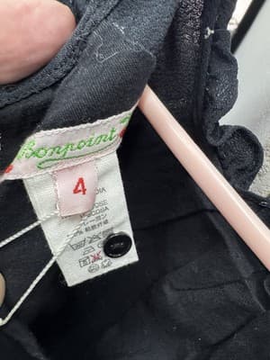Bonpoint Girls Dress 4 - Thumbnail 4
