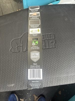 GORILLA GRIP Comfortable Cushioned Anti-fatigue Mats for 39" x 20" Black - Thumbnail 2