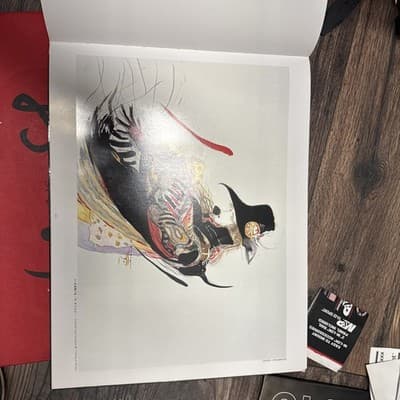 YOSHITAKA AMANO Gashu KANOKE in Case VAMPIRE HUNTER D Art From Japan Book 1997 - Thumbnail 3