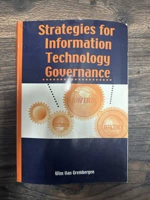 Strategies for Information Technology Governance, Grembergen, Wim Van, Very Good - Image 1