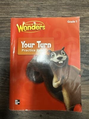McGraw HILL GRADE 1 Language Art English Wonder YOUR TURN PRACTICE BOOK - Image 1