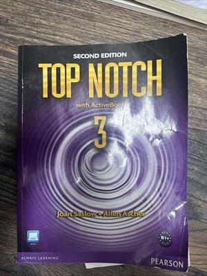 Top Notch 3 by Joan Saslow With CD - Image 1