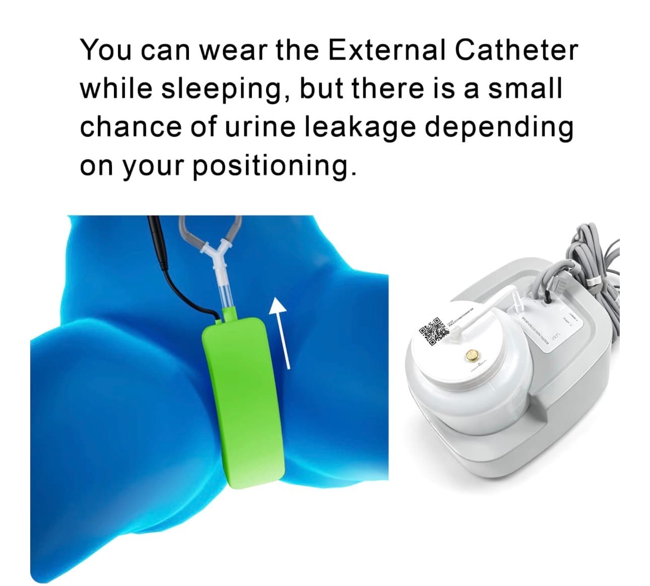 Wicks External Catheter Urine Collection System for Women Use - Thumbnail 3