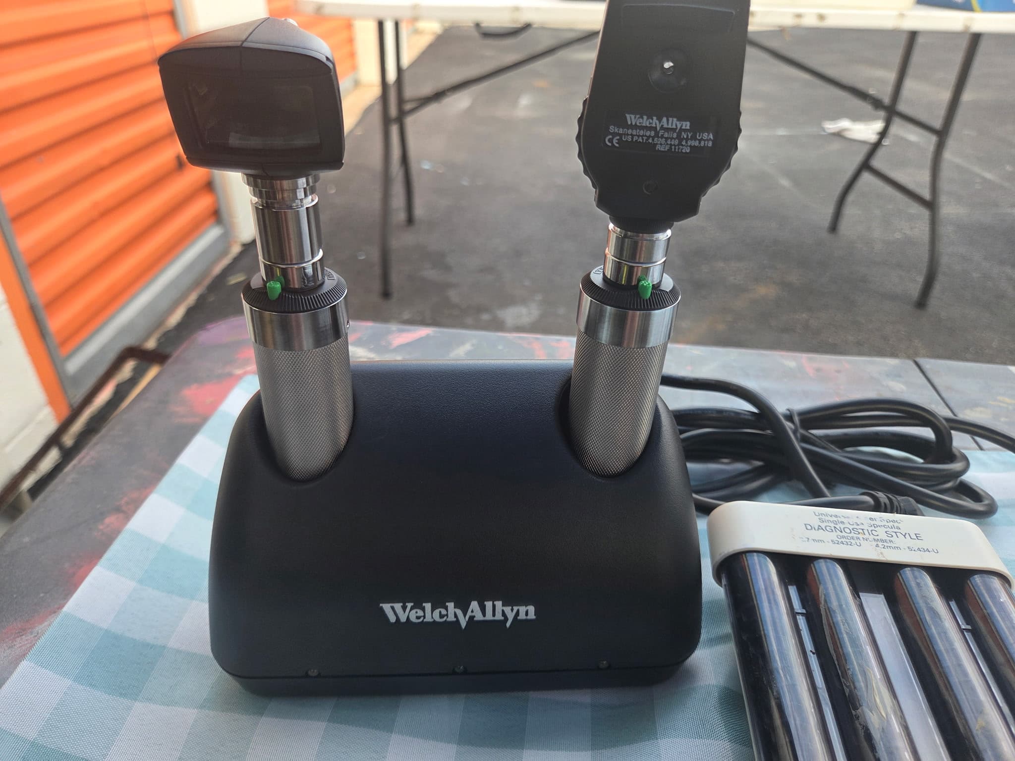 Welch Allyn Diagnostic Set with Otoscope and Ophthalmoscope - Thumbnail 4