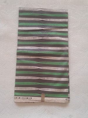 100% Ankara African Wax Print fabric sold by 6 yards - Thumbnail 2