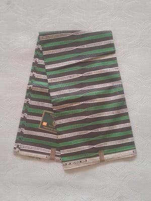 100% Ankara African Wax Print fabric sold by 6 yards - Image 1