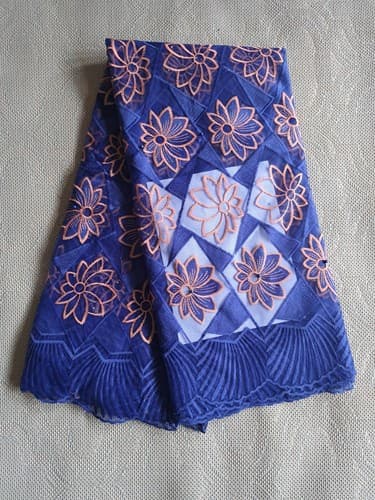 African Lace /Wedding Lace/ Tulle Lace/ French Lace sold by 5 Yards - Image 1