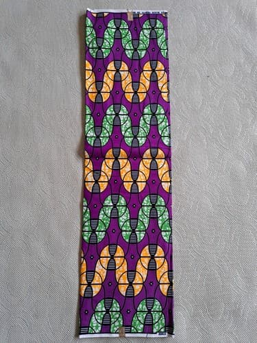 100% Ankara African Wax Print fabric sold by 6 yards - Thumbnail 4