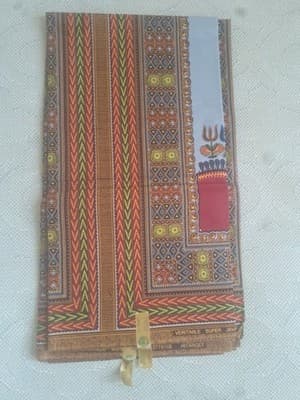 100% Cotton Java Dashiki Ankara African Wax Print fabric sold by 6 yards - Thumbnail 5