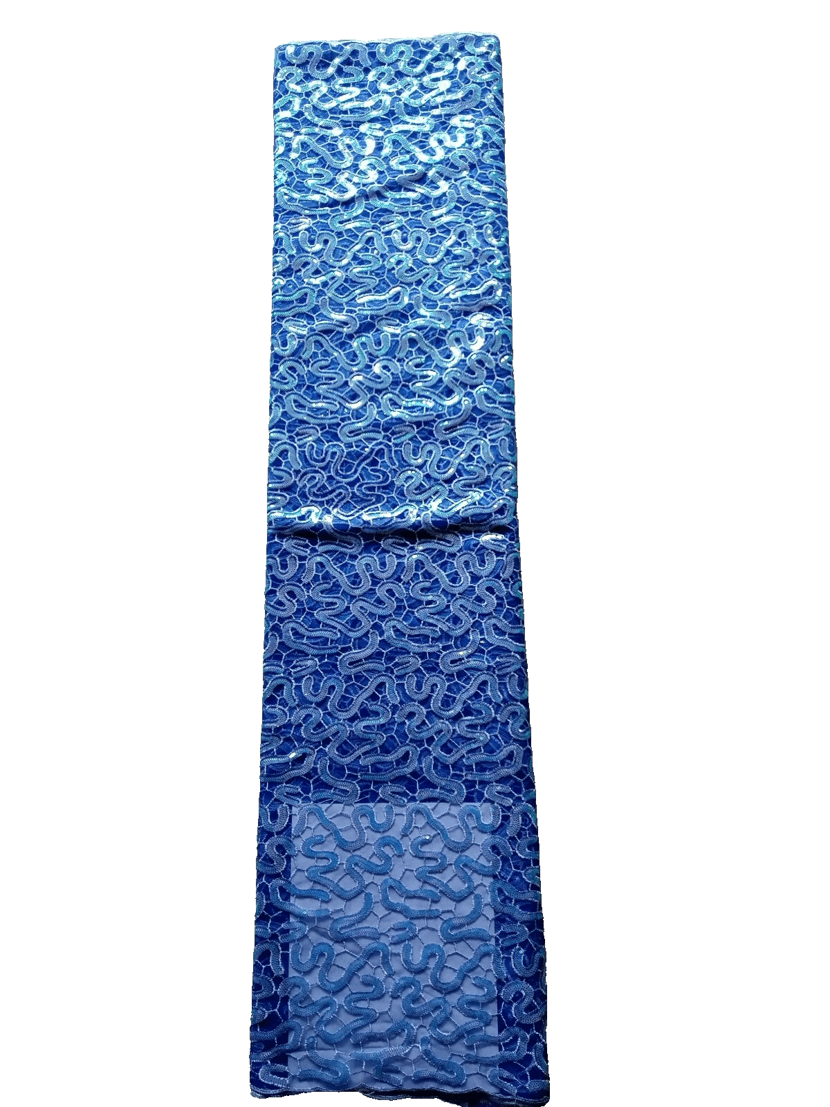 African Lace Fabric /Wedding Lace / Tulle Lace/ French Lace sold by 5 Yards - Thumbnail 4