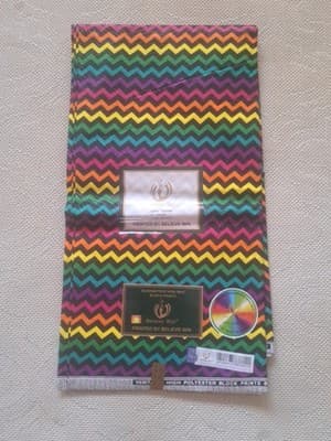 100% Ankara African Wax Print fabric sold by 6 yards - Thumbnail 3
