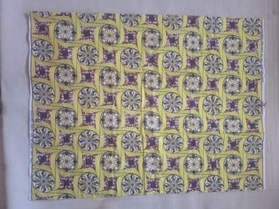 100% Cotton Ankara African Wax Print fabric sold by 6 yards - Thumbnail 4