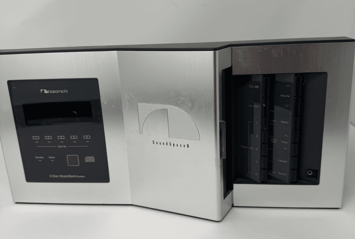 Nakamichi SoundSpace 8 5 Disc MusicBank CD System AM/FM Receiver UNTESTED - Image 1