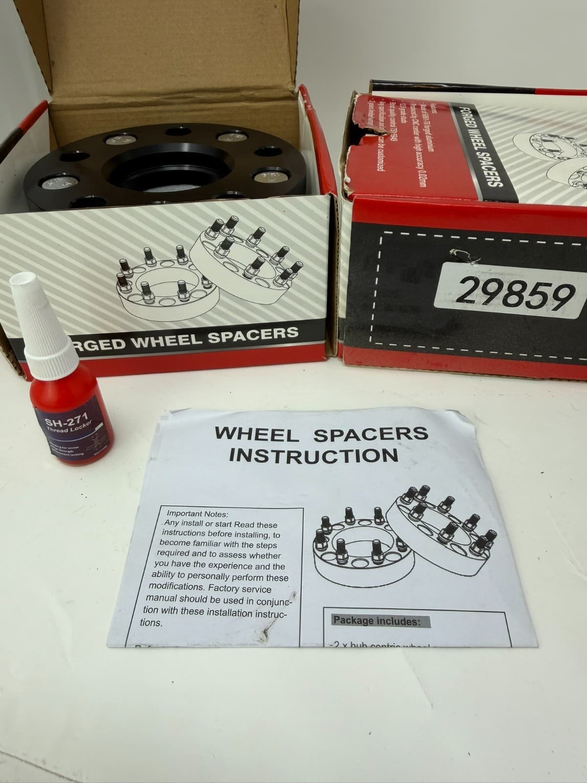 Set 4 Forged Wheel Spacers Aluminum 6061T6 5x4.5-5x4.5 M12x 1.5-64. 1-15 29-859 - Thumbnail 10