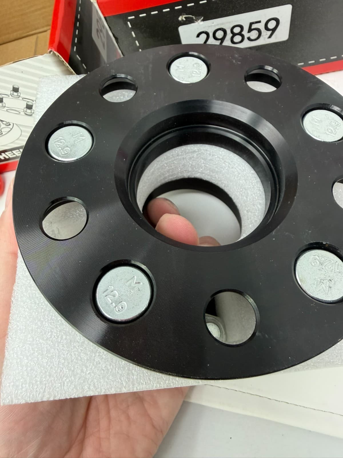 Set 4 Forged Wheel Spacers Aluminum 6061T6 5x4.5-5x4.5 M12x 1.5-64. 1-15 29-859 - Thumbnail 12