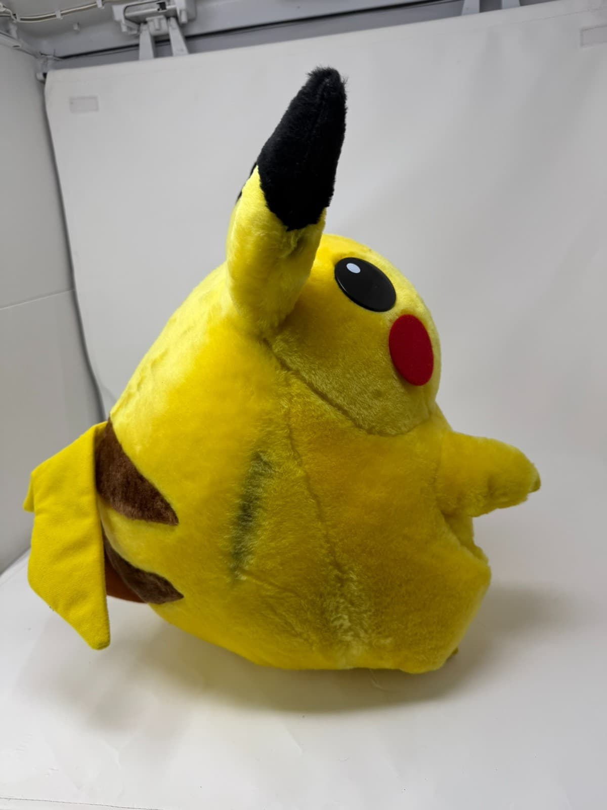 VTG 1999 Pikachu Plush Toy Large Pokemon Jumbo Nintendo Play By Play 16 Inch New - Thumbnail 13