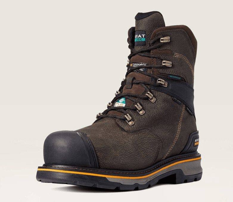 Ariat Stump Jumper 8" CSA Waterproof 600g Composite Toe Work Boot 9.5D NIB - Image 1