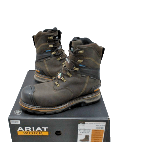 Ariat Stump Jumper 8" CSA Waterproof 600g Composite Toe Work Boot 9.5D NIB - Thumbnail 6
