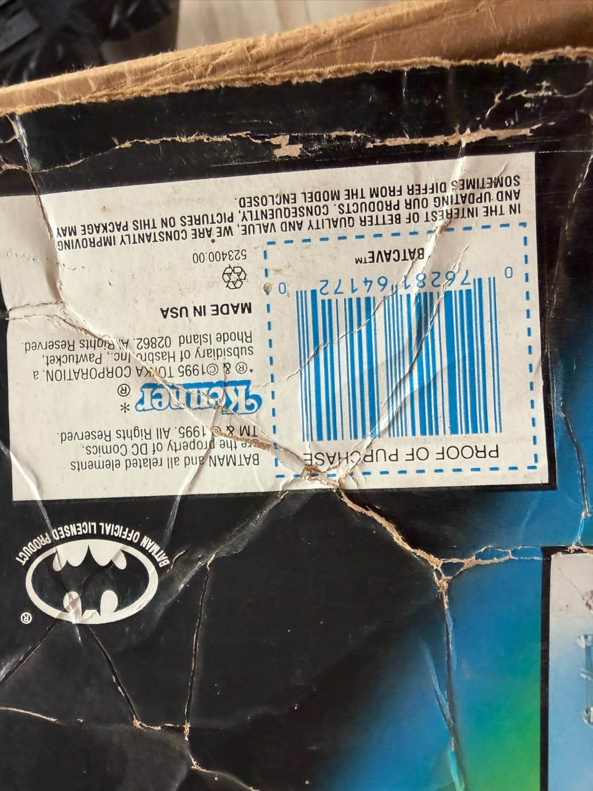 Batcave Playset 1995 BATMAN FOREVER Kenner Rare W/ Box Near Complete VTG 90s - Thumbnail 15