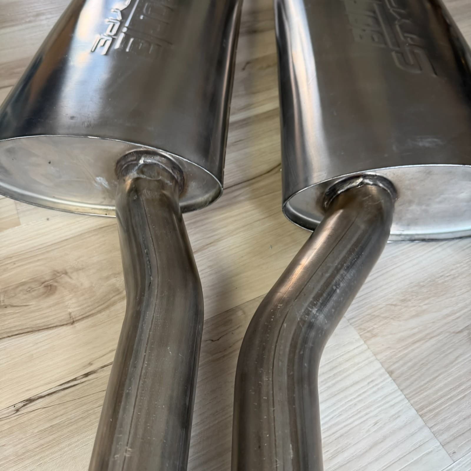 Borla S Type Dual Muffler Exhausts New Dodge Challenger - Thumbnail 11