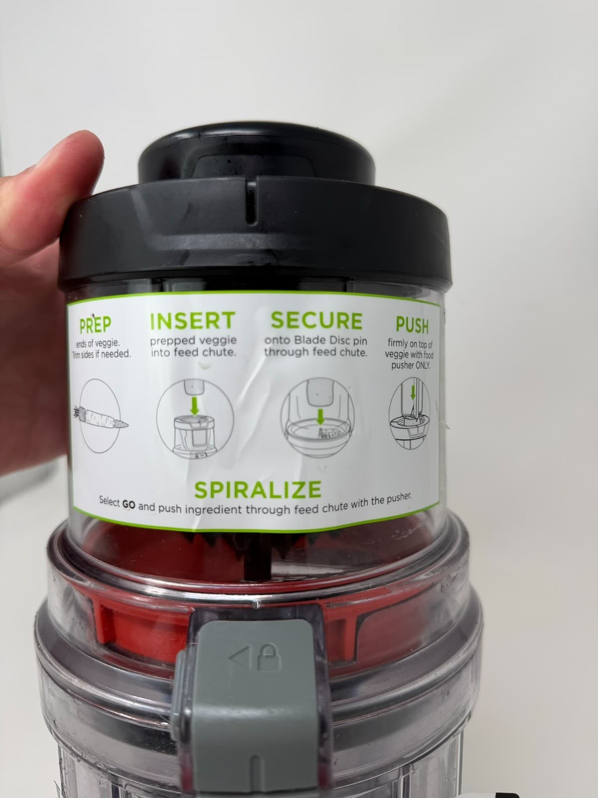 Ninja Auto-Spiralizer Replacement Accessory Compatible W/ CT682SP & CT680W - Thumbnail 11