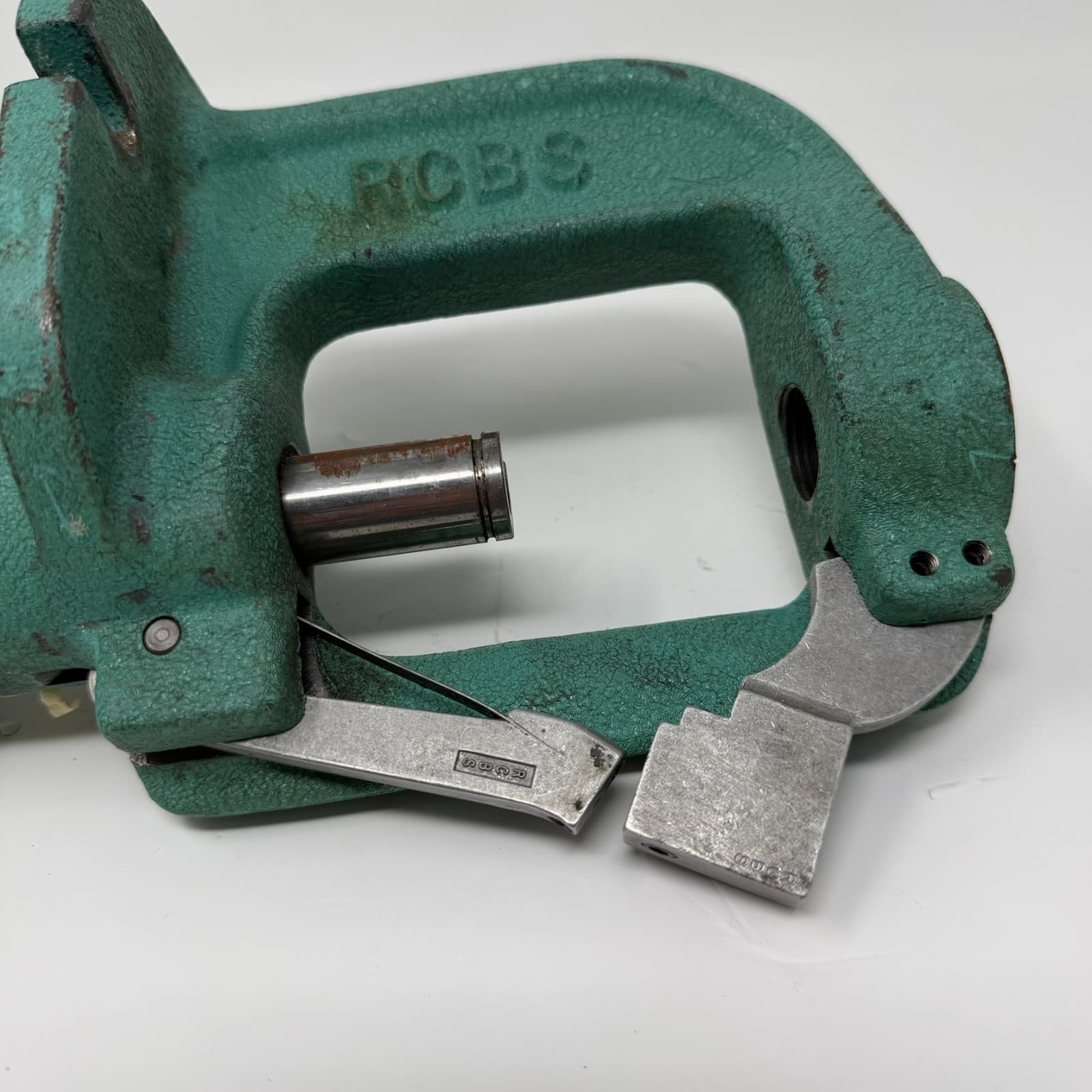 Vtg RCBS JR 2 JUNIOR CAST IRON RELOADING PRESS Heavy Duty Shell Ammo - Thumbnail 2