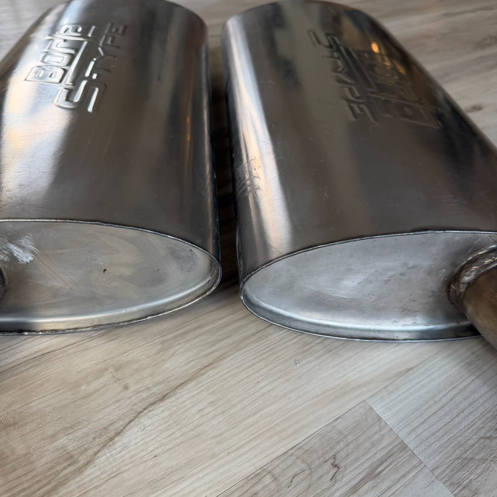 Borla S Type Dual Muffler Exhausts New Dodge Challenger - Thumbnail 6