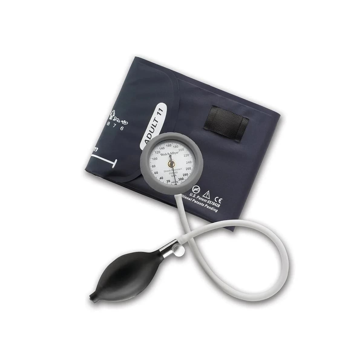 Welch Allyn DS44-11C Durashock Aneroid with One Adult Cuff and Zipper Case - Image 1
