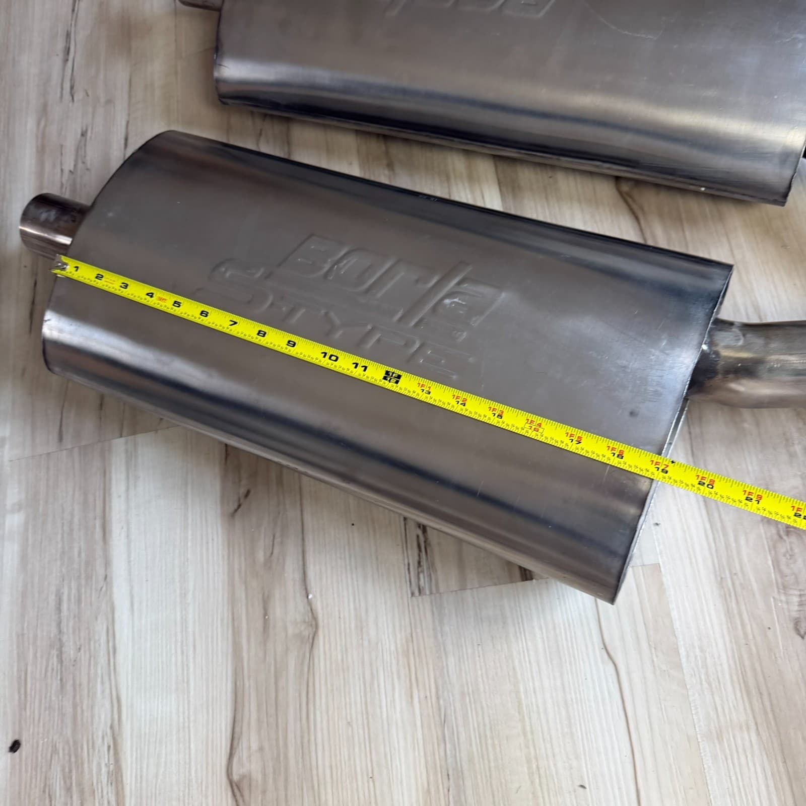Borla S Type Dual Muffler Exhausts New Dodge Challenger - Thumbnail 15