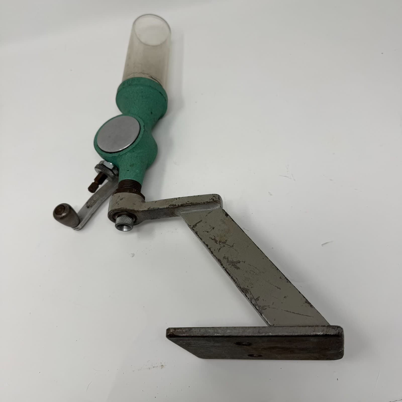 RCBS Uniflow II Powder Measure W/ Bench Stand Reloading Tool Ammo Glass Hopper - Thumbnail 9