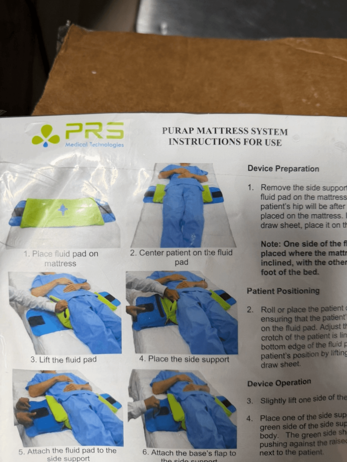 PRS Medical PURAP Mattress Pad System for Bedsore Prevention & Treatment New Bed - Thumbnail 6