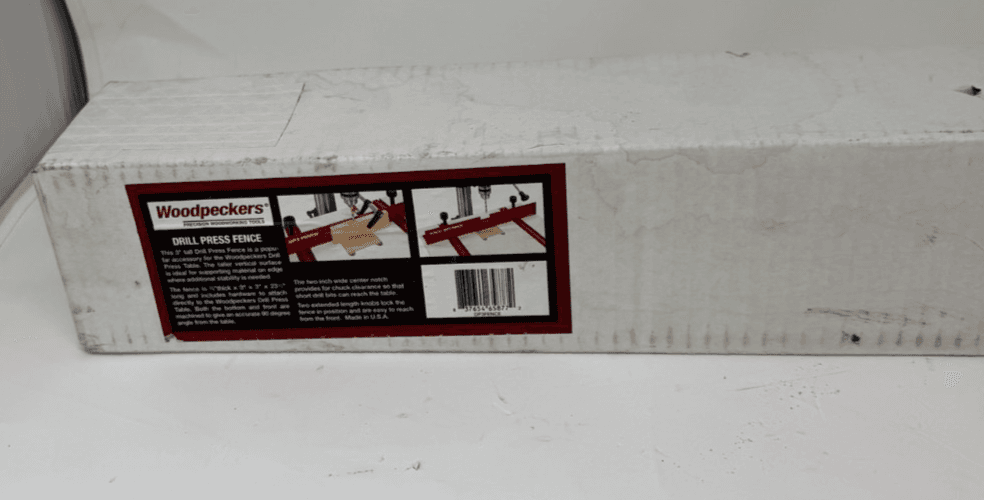 Woodpeckers DP3Fence Drill Press Fence (23.5x3x3 in) for Drill Press Table - Thumbnail 3