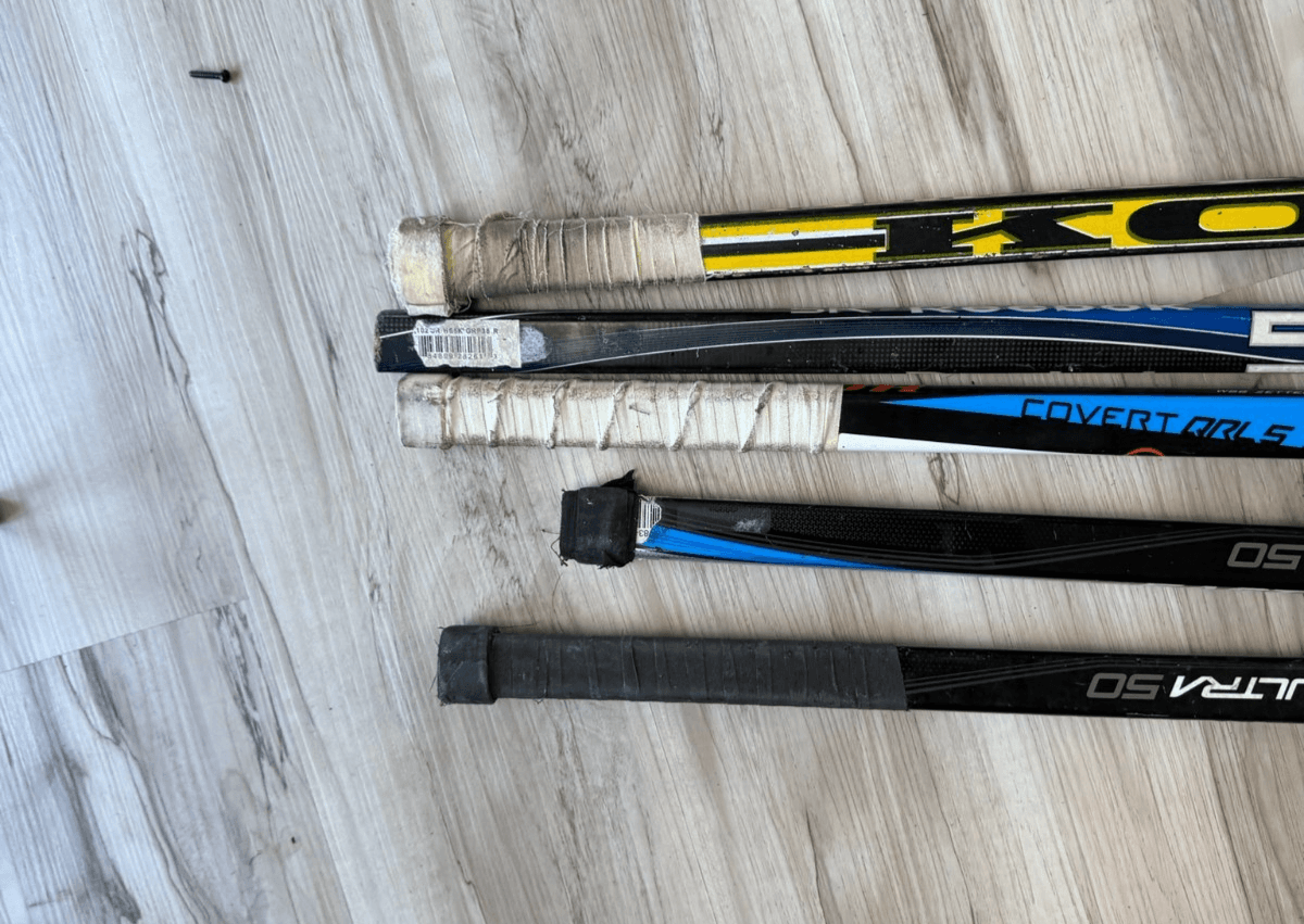 Hockey Stick Lot 5 PC Warrior Covert QRL Easton Ultra Reebok Koho Right/ Left - Thumbnail 18