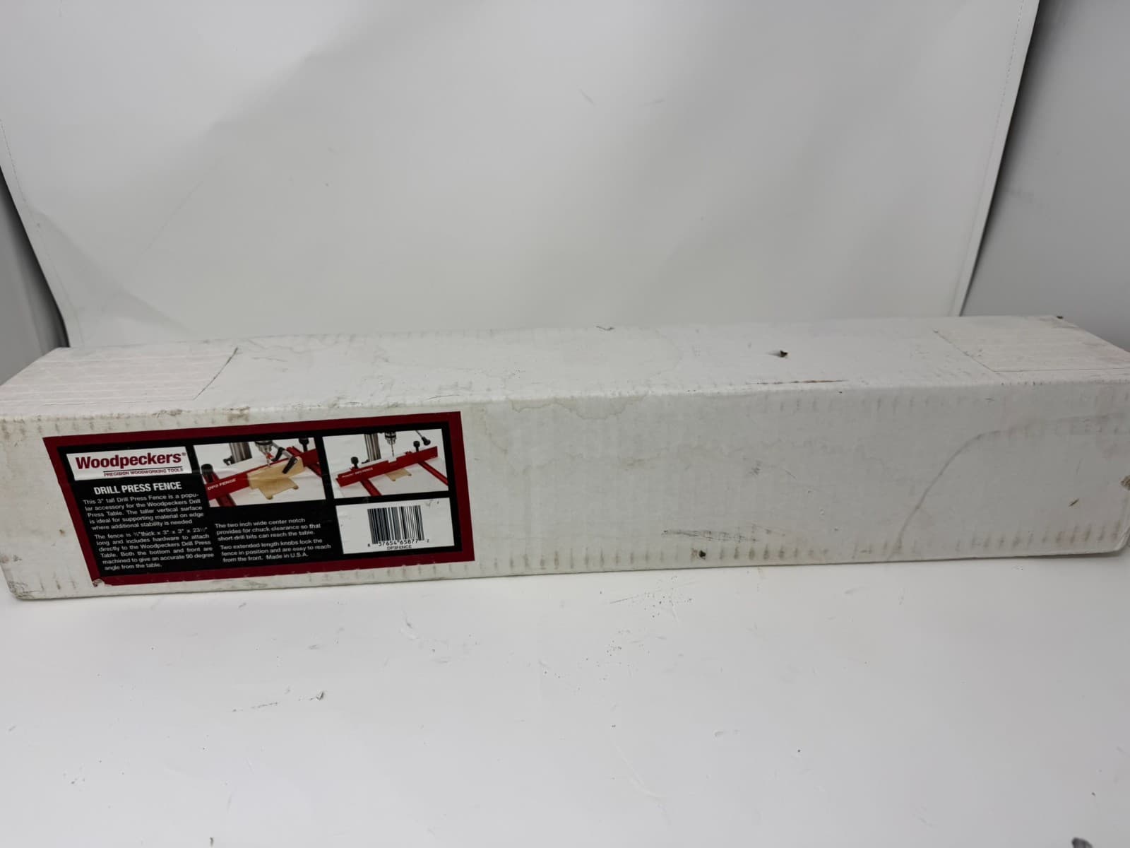 Woodpeckers DP3Fence Drill Press Fence (23.5x3x3 in) for Drill Press Table - Thumbnail 7