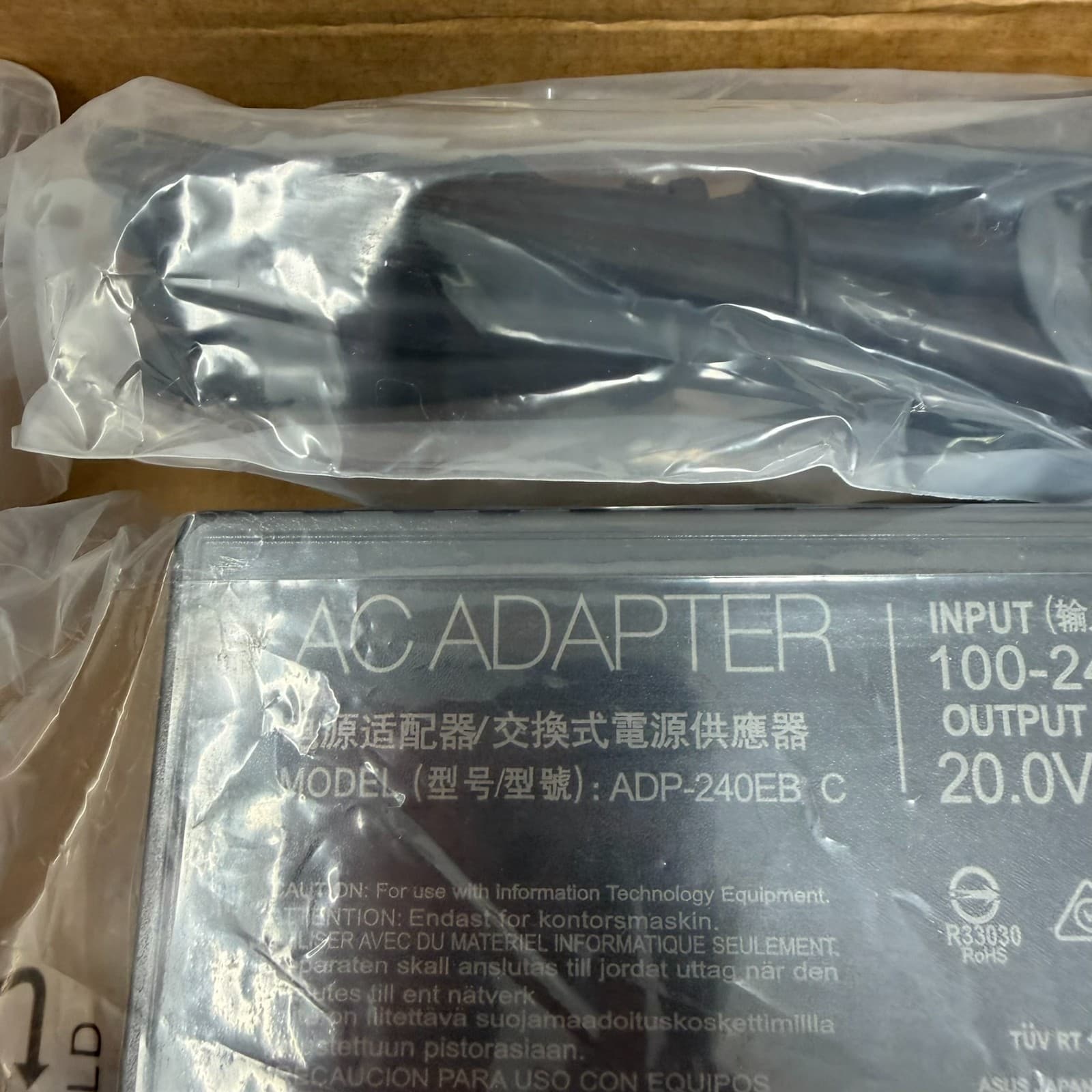 240W Charger ADP-240EB B C Genuine Asus ROG Laptop Power Supply AC Adapter Strix - Thumbnail 5